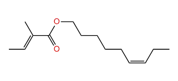 (Z)-6-Nonenyl (E)-2-methyl-2-butenoate